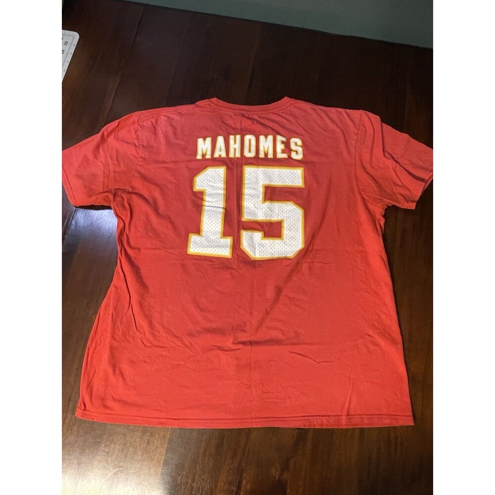 Fanatics Kansas City Chiefs Patrick Mahomes #15 NFL Red Shirt Men's XL